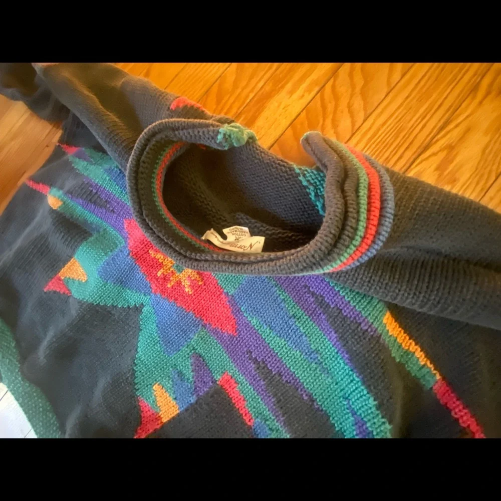 Primary Color Sweater - Picture 3 of 4